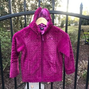 The North Face Laurel Pink Fleece Jacket 5 Toddler